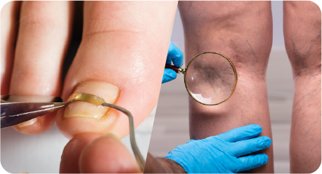 내성발톱•하지정맥류