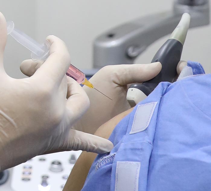 초음파 치료 사진