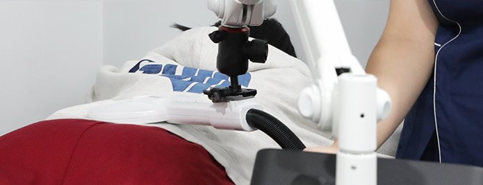 자기장 치료 시술 사진